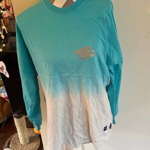Disney Teal and White Cruise Long Sleeve Spirit Jersey